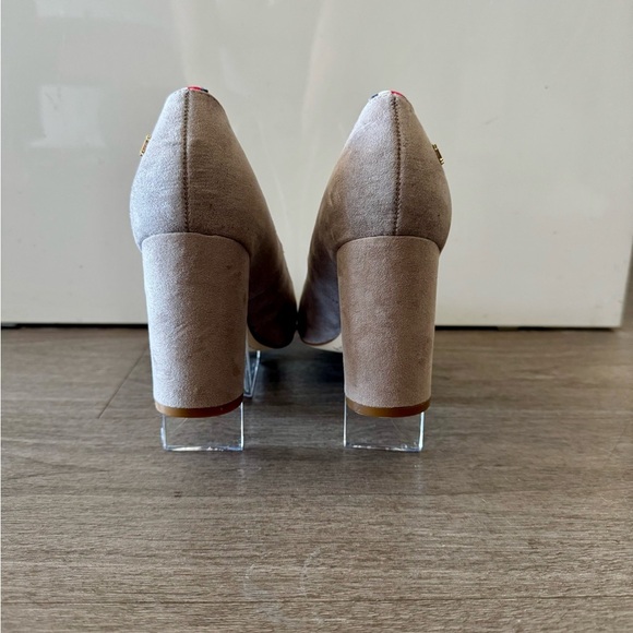 Tommy Hilfiger “Abilene” Taupe Block Heel Pumps - Picture 14 of 16
